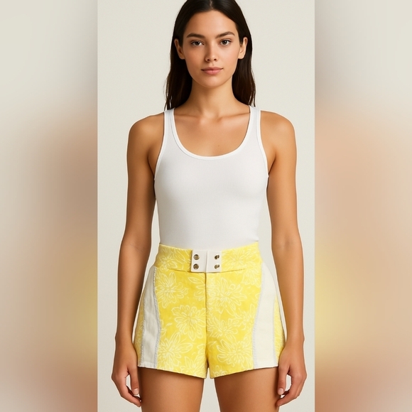 Anna Sui shorts Comfy  Womens Siez 6 Surf Shorts Free People - Picture 1 of 12
